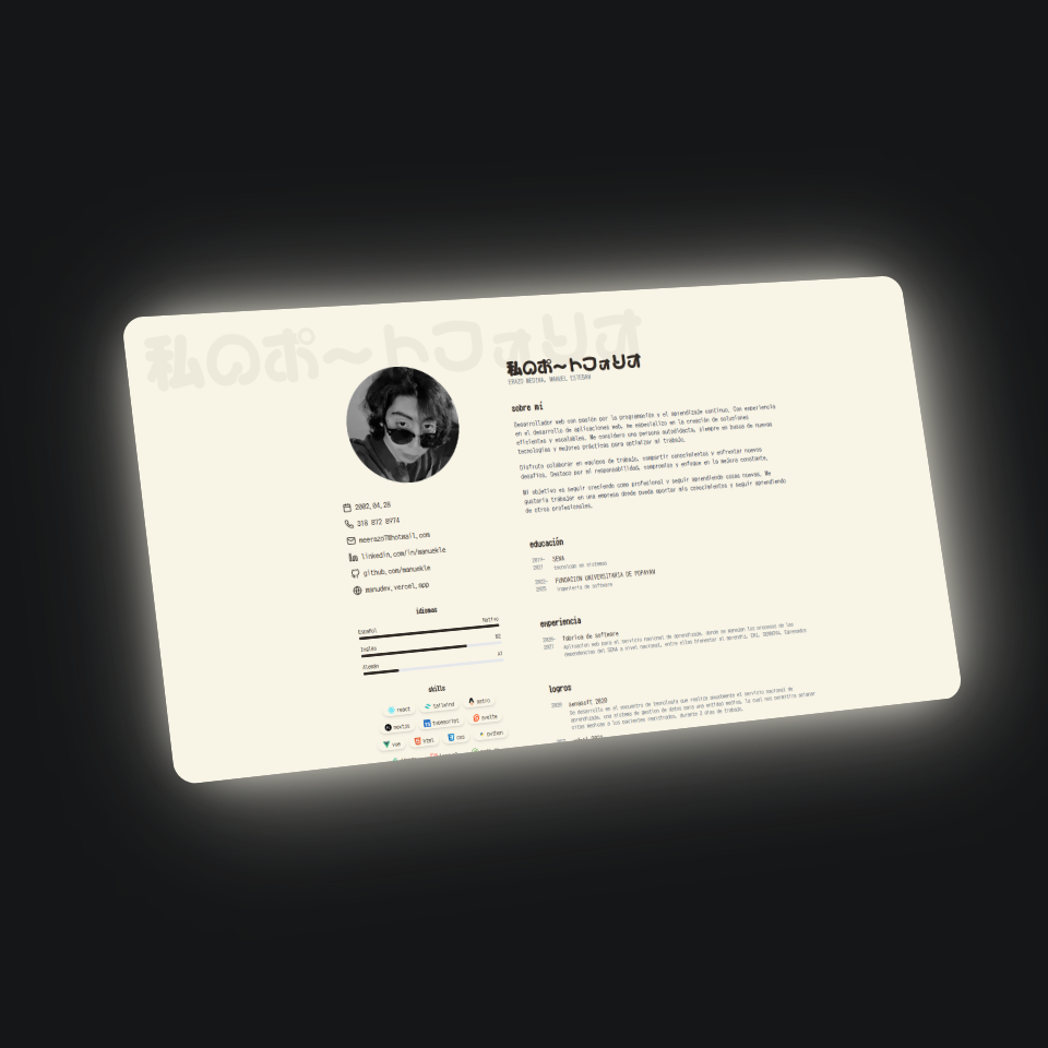 Portfolio Personal